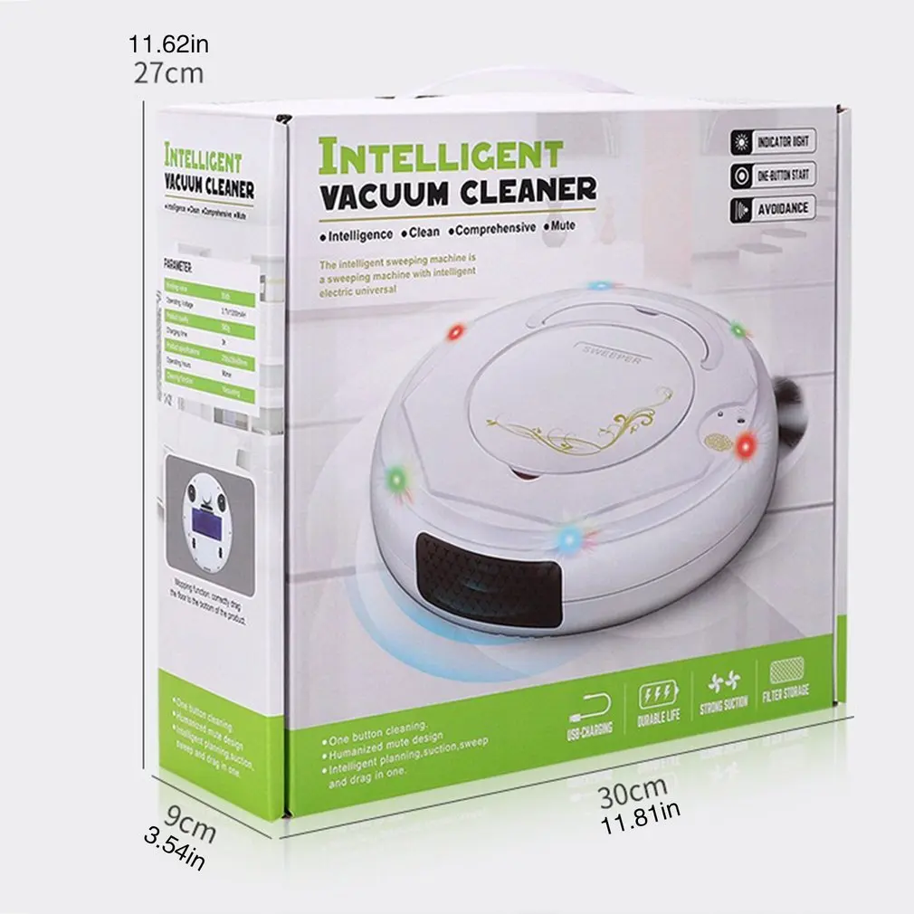 Vacuum Cleaner Floor Cleaner Smart Sweep Robot Multifunctional Vacuum Cleaner Rechargeable Cleaner