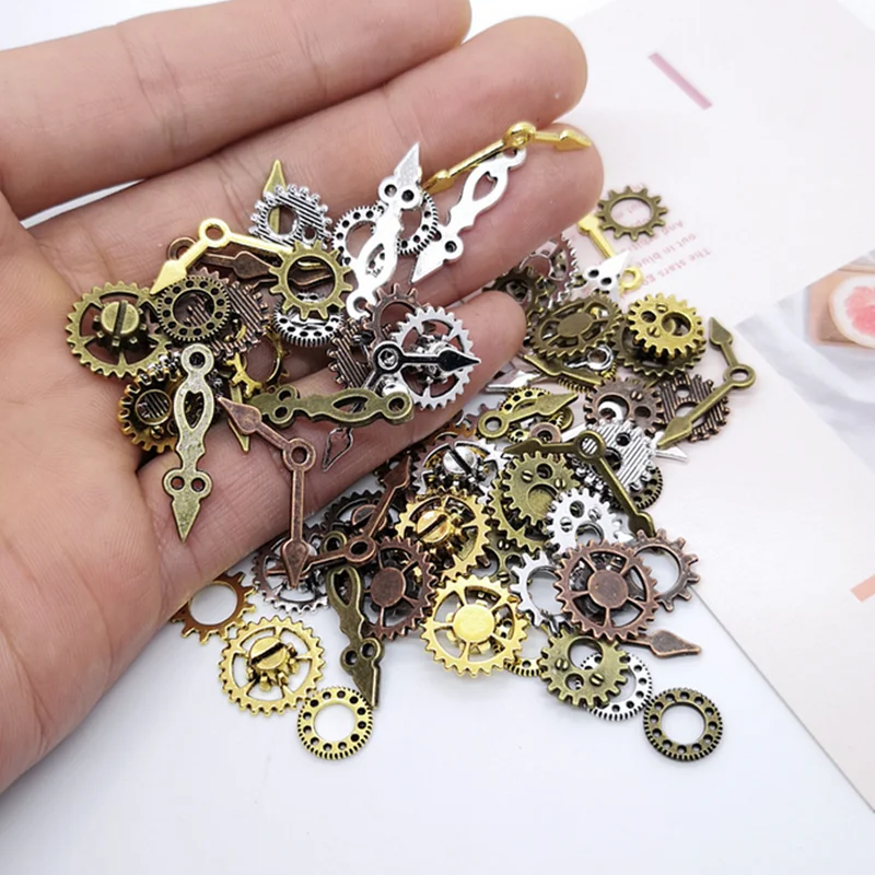Lot De Breloques Métal Vintage Pour Création Bijoux - Pièces Uniques D'occasion