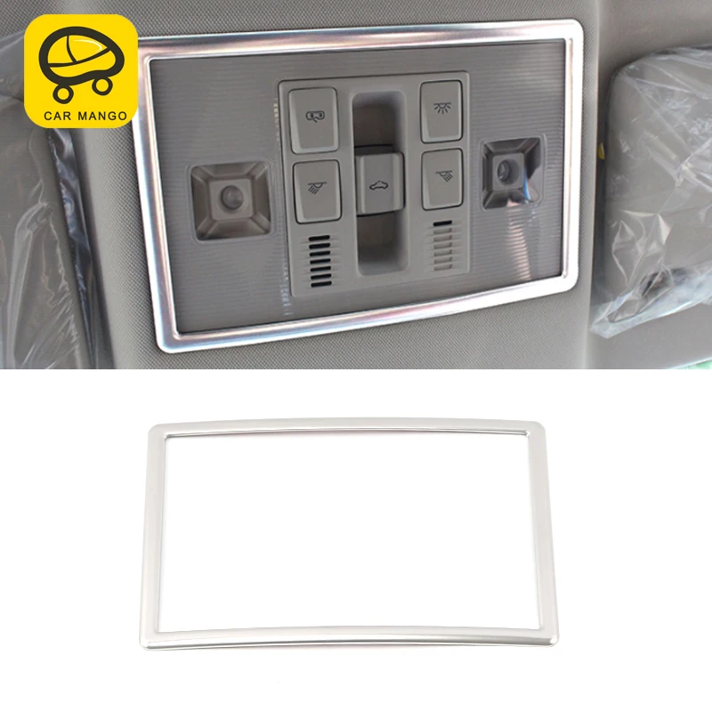 Carманго для Фольксваген Lavida автомобильный Стайлинг Передняя световая панель для чтения накладка рамка наклейка интерьерные аксессуары