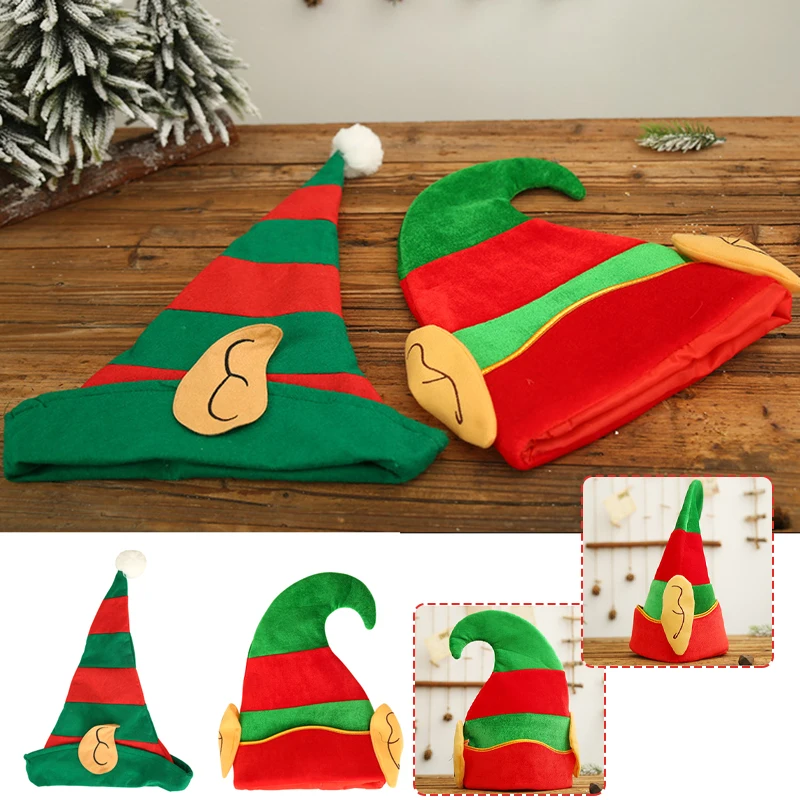 Christmas Elf Hat Cute Party Decoration Elves Headpiece Costume Hat