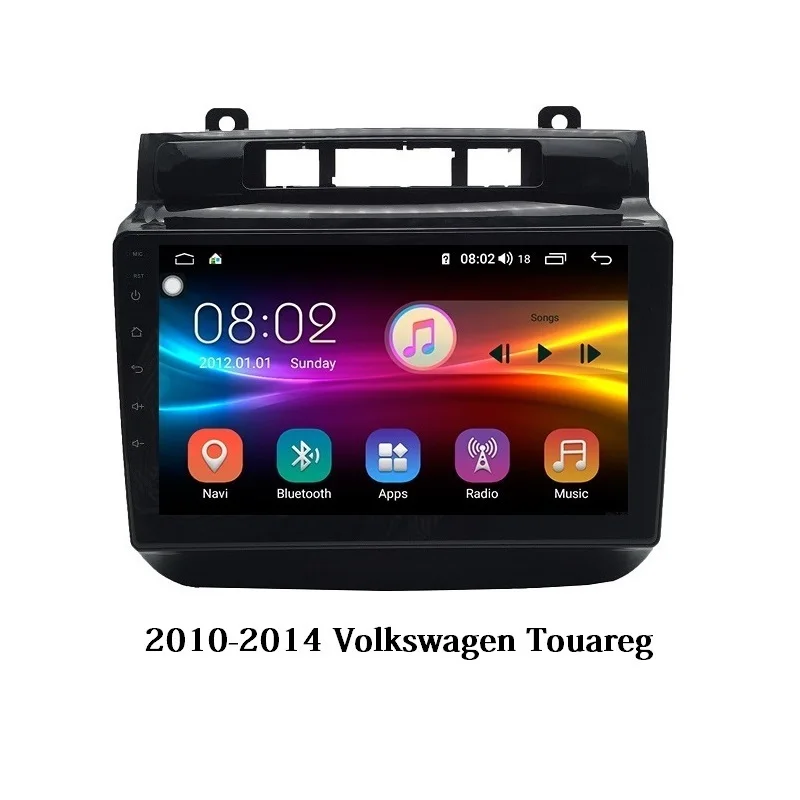 Sale Car Multimedia player 1 Din Android 9.0 4G/64G Car DVD For 2015-2017 VW/Volkswagen touareg touch screen with GPS DSP 4G internet 1