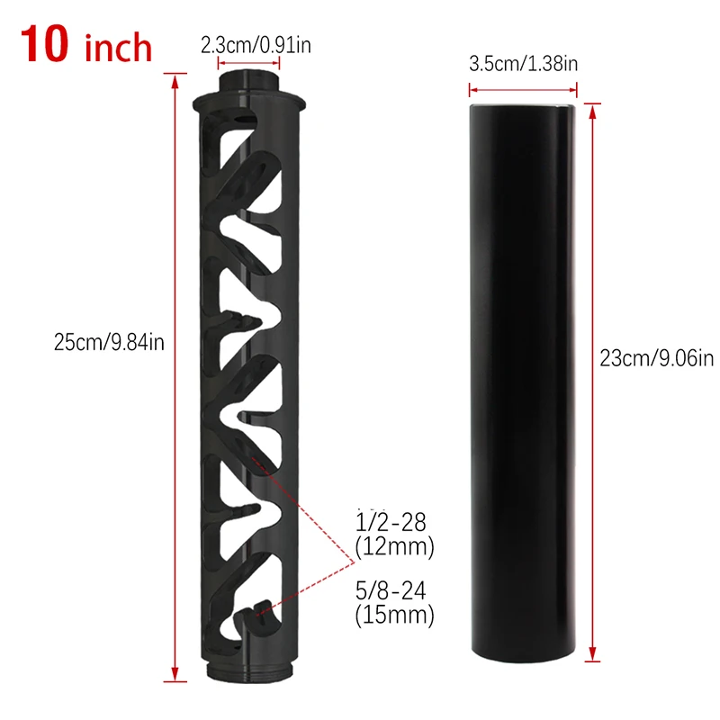 1/2 20 28 5/8 24 6inch small big 10 дюймов с одинарным сердечником Алюминий топливный фильтр