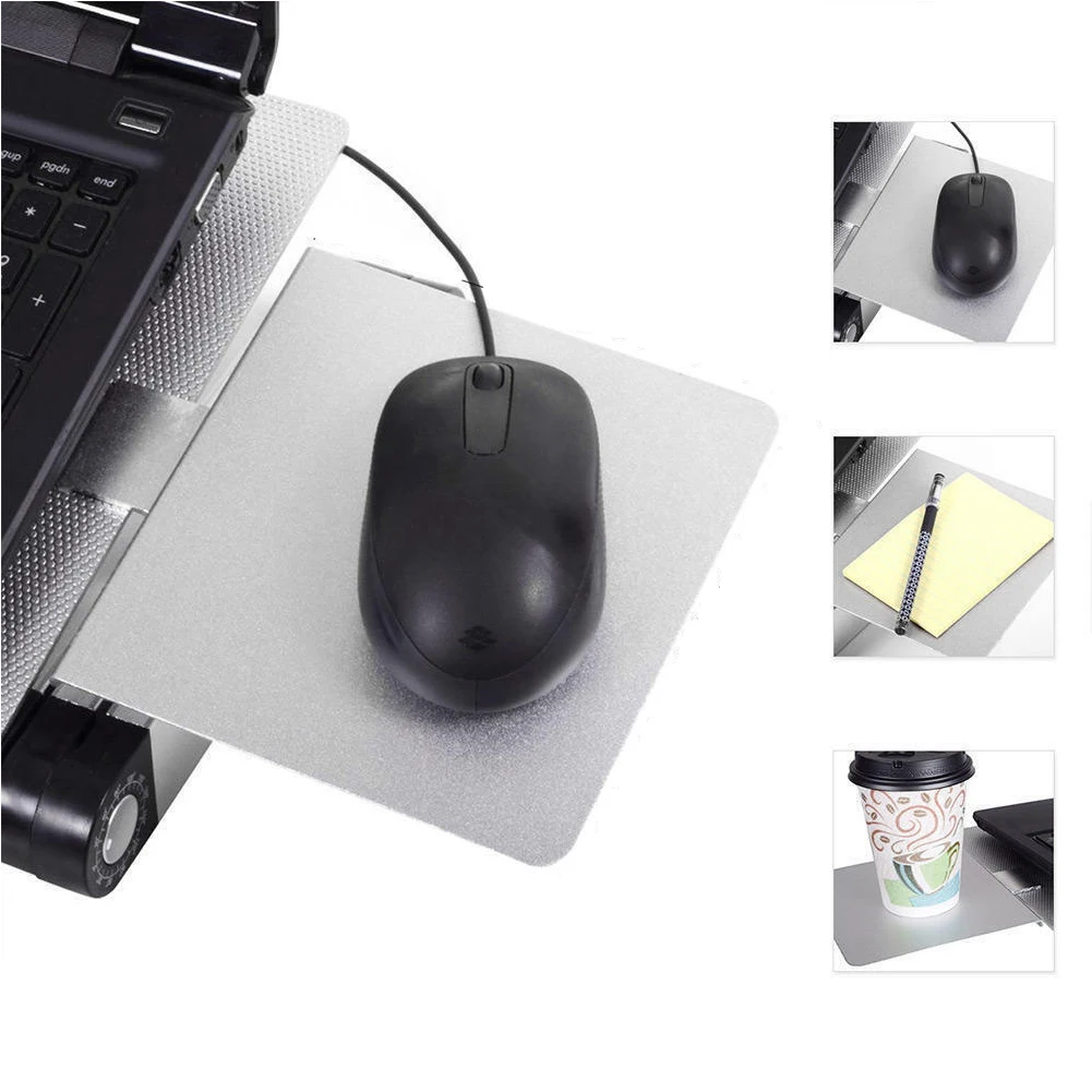 Портативная подставка для ноутбука/стол/лоток охлаждающий вентилятор для ноутбука с держателем для мыши AU