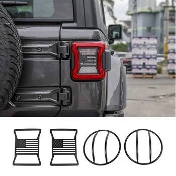 

Front Headlight Lamp Guard Protector Mesh Grille Cover Tail Lights Cover Protector Taillight Rear Lamp Cover Guard for Jeep Wran