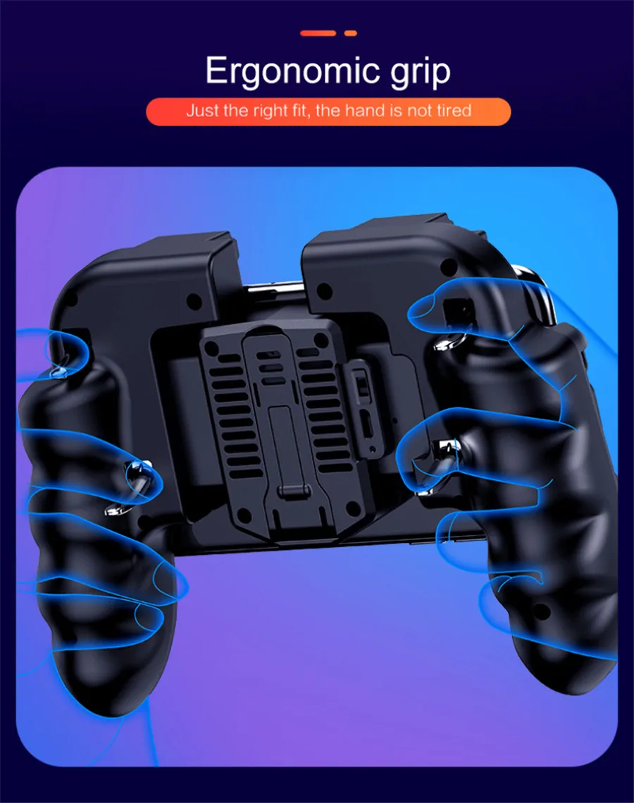 PUBG мобильный игровой контроллер кулер вентилятор для Xiaomi IPhone samsung Android IOS Телефон геймпад игровой контроллер огонь джойстик