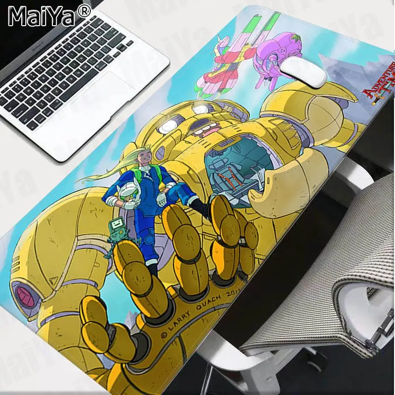 Maiya горячая Распродажа аниме время приключений Ноутбук игровой мыши коврик для мыши большой коврик для мыши клавиатуры коврик