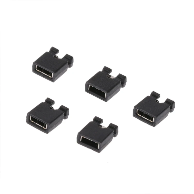 

100 Pcs 2.54mm Standard Jumper Blocks Caps For Hard Drive CD DVD Motherboards G8TB