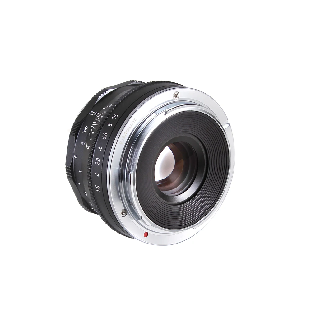 35 мм F/1,6 ручная фокусировка MF Prime объектив для sony E-mount беззеркальная камера A6500 A6300 A6000 A5100 A5000 A3000 NEX7 NEX6 NEX5