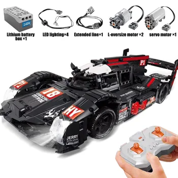 

Technic Audi R18 Super Racers Super car Racing Car Model Building Block Technic Motor Bricks Toy For Children Christmas Gifts
