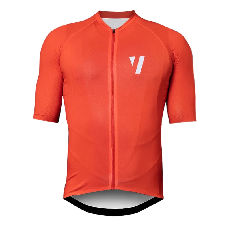 orange mountain bike jersey