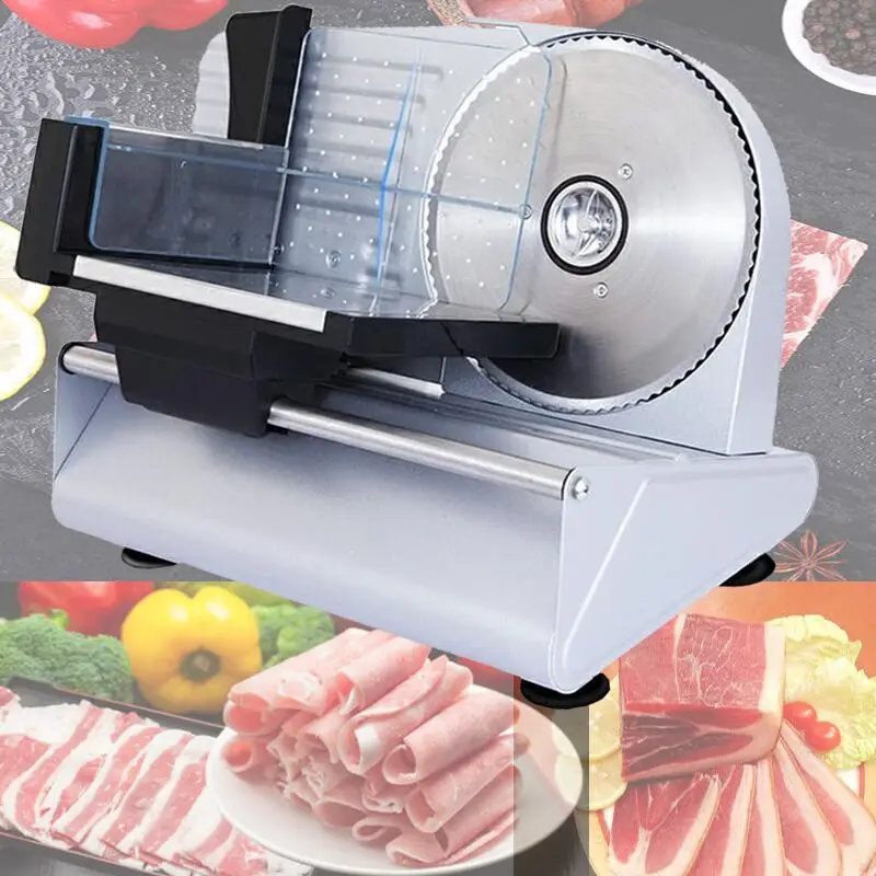 Household Electric Food Slicer vegetables bread Fruit Lamb Slices Shred