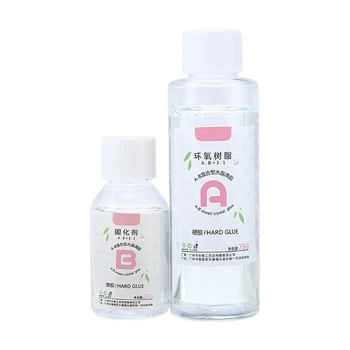 

Epoxy Resin A+B Glue High Adhesive AB Crystal Glue Resin For Jewelry Making Castings Decorative Purposes DIY crafts