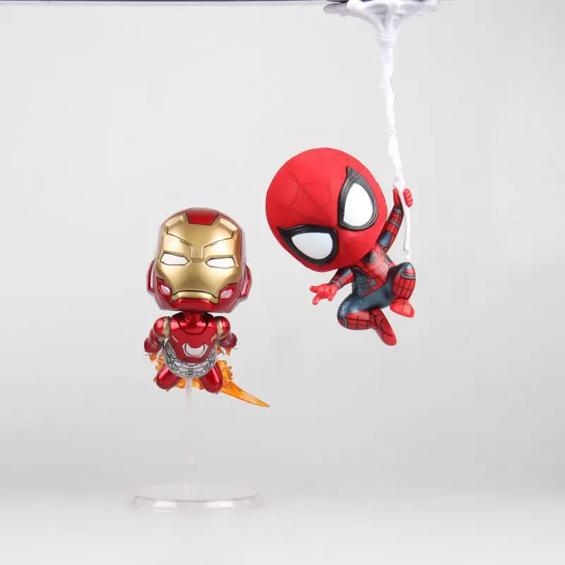 

Hero Returns Back-to-School Spider-Man Iron Man Spider-Man Boxed Doll Ornaments
