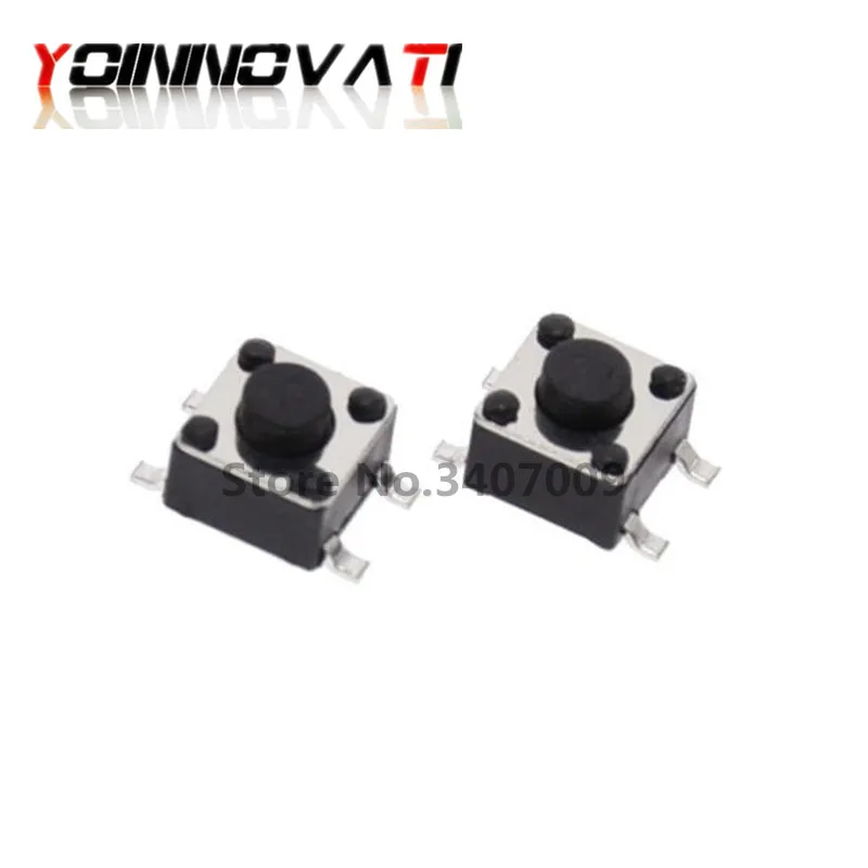 1000 шт 4 5*4 5*3 8 мм SMD тактильная тактовая кнопка Микро Переключатель мгновенная |