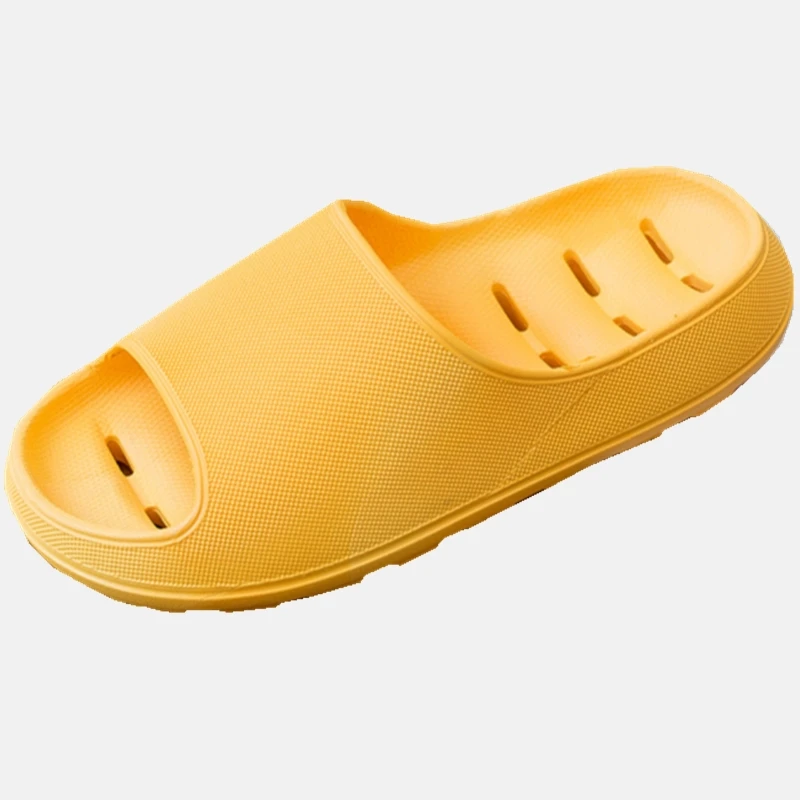 

Man Women Slippers Summer Brand Woman Non-slip Thick Bottom Home Bathroom Slides Couples Indoor Female Leaking Slippers