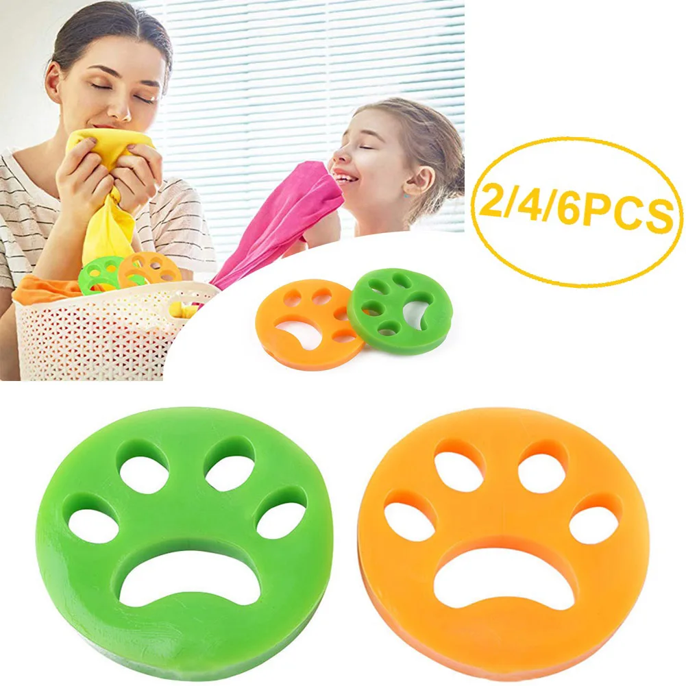 2/4/6PCS Pet Hair Remover Washing Machine Laundry Fur Catcher Cat and Dog Plush Cleaning Clothes Dryer Artifact | Дом и сад