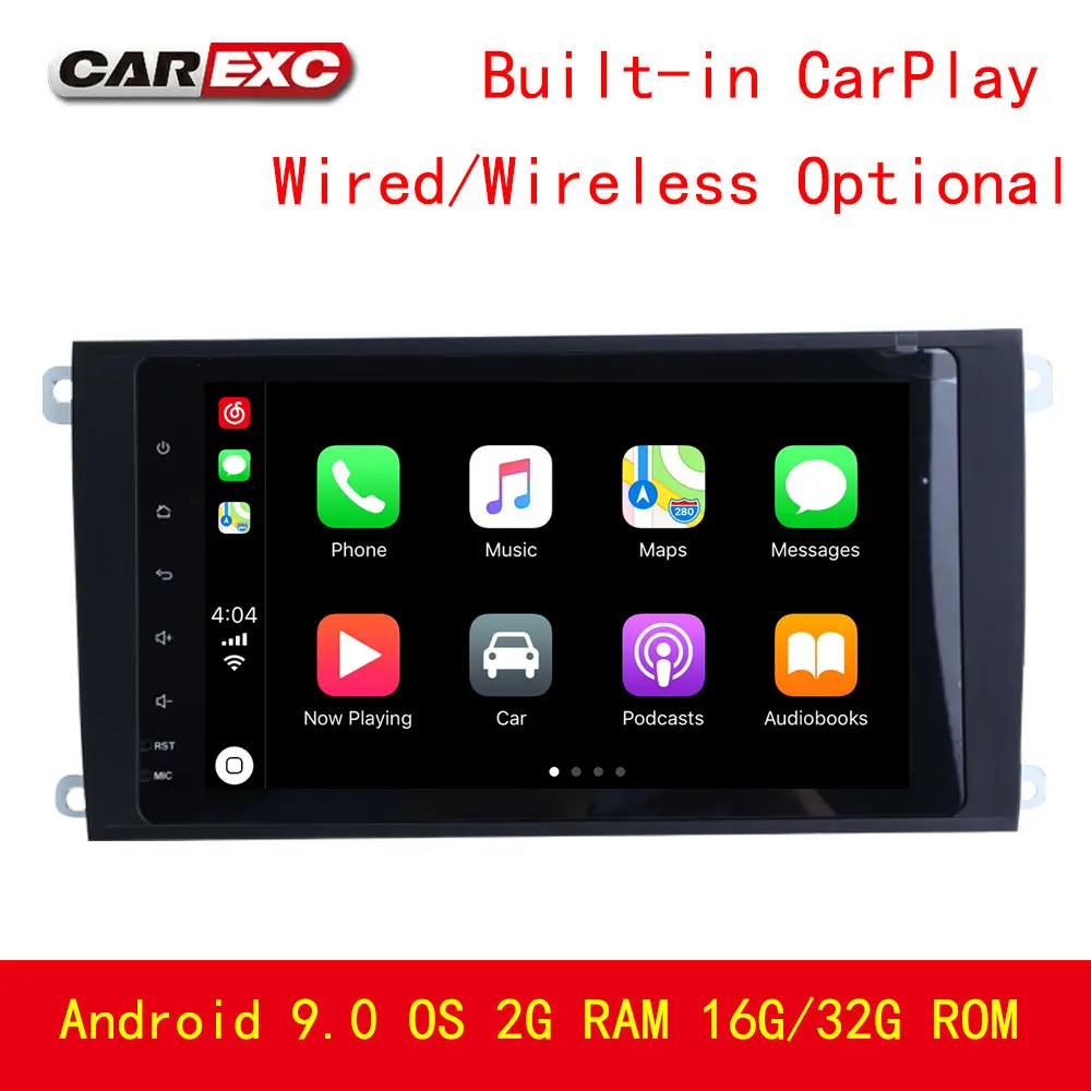 8 дюймов 2 Din Android 9 0 автомобильное радио GPS стерео для Porsche Cayenne 2003 2010 с навигацией