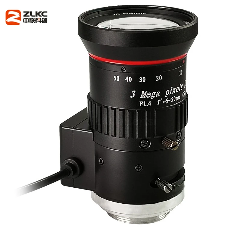 Новая модель ip-камера 5-50 мм варифокальный 3 Meagapixel cctv объектив 1/2. " Авто Ирис объектив камеры наблюдения CS-Mount IR объектив для видеонаблюдения