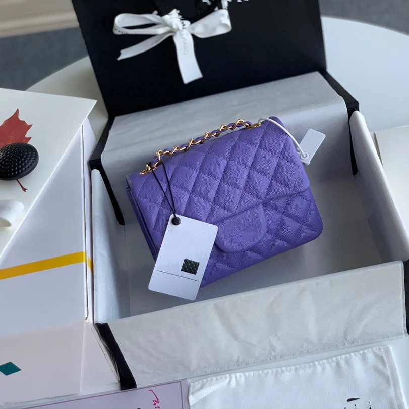 2021 Женская модная роскошная кожаная сумка через плечо Классическая дизайнерская