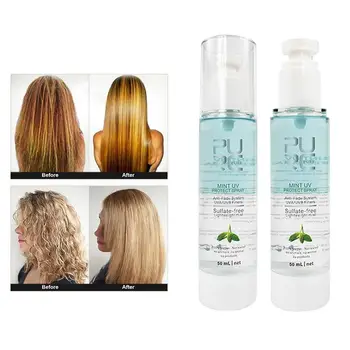 

PURC 50ml Hair Care Repair Spray UV Protect Spray Against UV Protect Damage Frizzy Replenishes Moisture Styling Hair Products