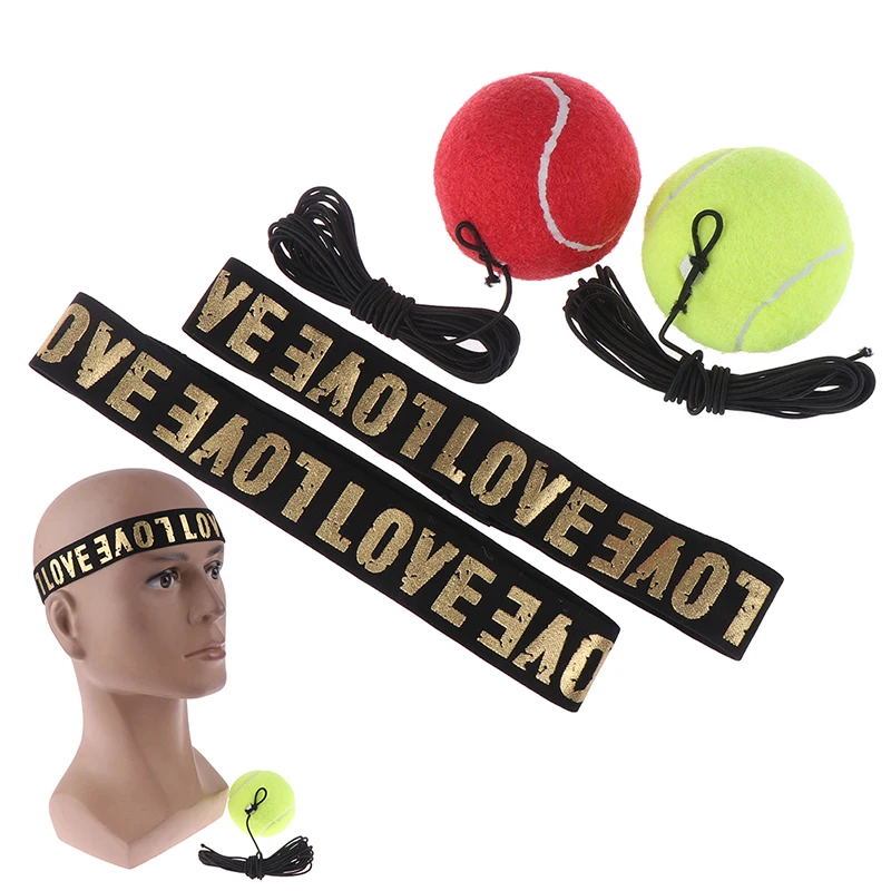 Muay Tai Exercise Equipment Sports Accessories Boxing Reflex Ball Head Band Fighting Speed Training Punch Ball