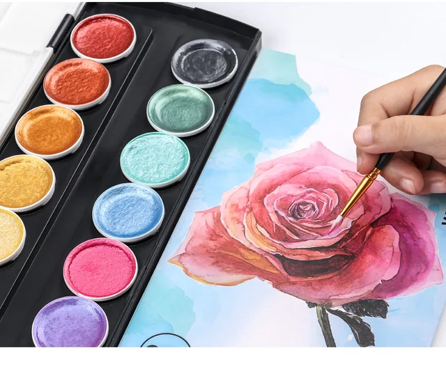 VIP link for special customers- 12Color Metallic Watercolor Paint