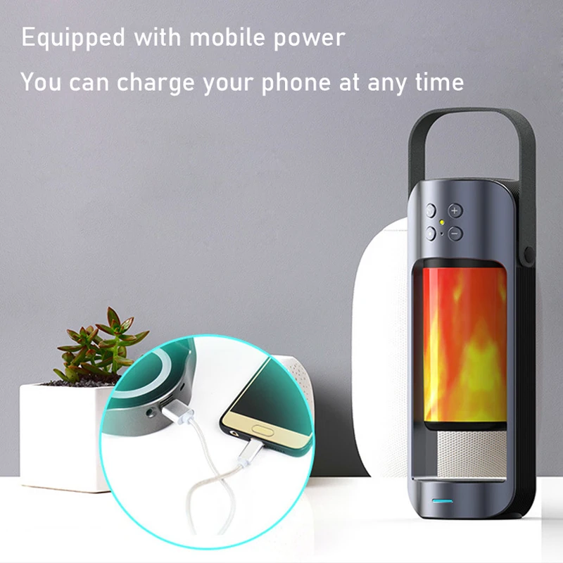 YUNAO AYL09 Bluetooth Динамик с ночной Светильник Поддержка Беспроводной Зарядка через usb