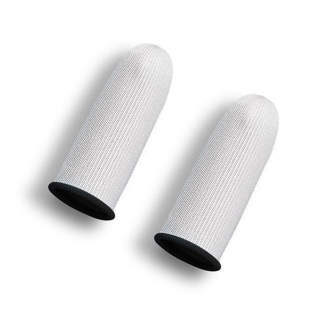Pair Gaming Finger Cover Sweatproof Gamer Fingertips Sleeve For Mobile Games Touch Screen Anti-slip Covers Game Accessories