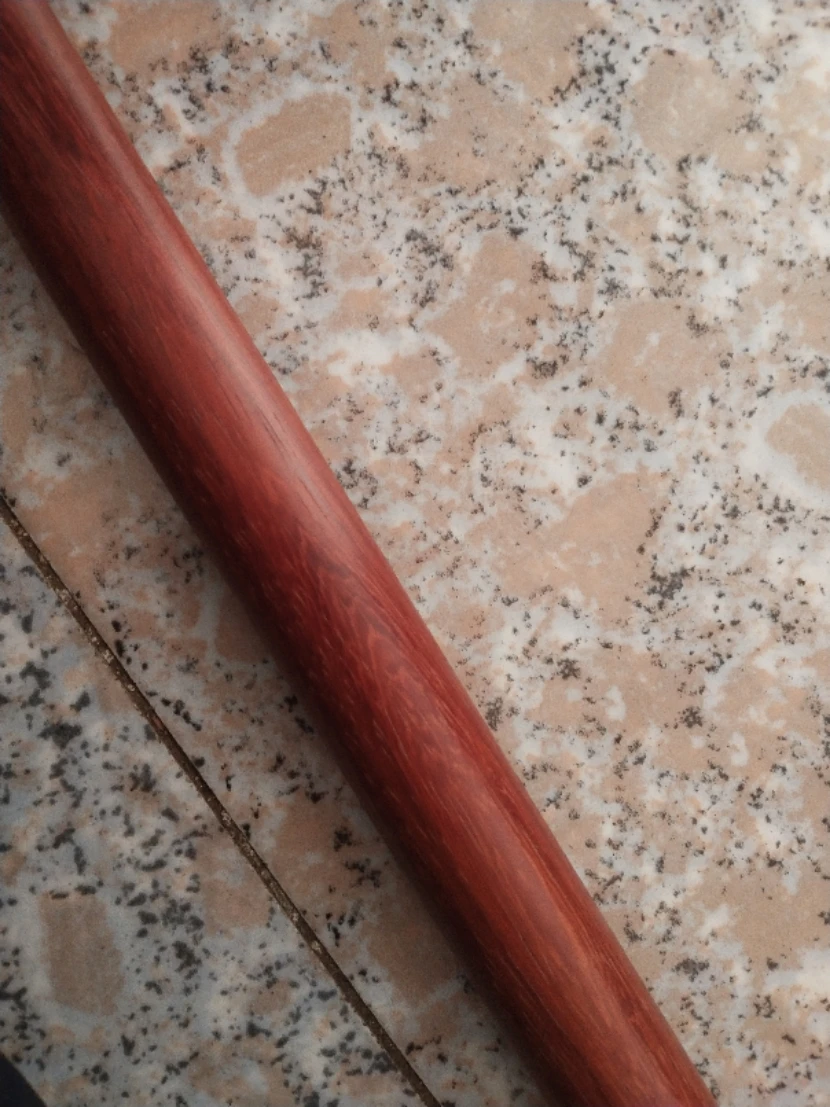 AfricanPadauk taiji палочки Твердые шаолиновые палочки кунгфу деревянные палочки боевые искусства палочки с/без медного обруча 60 см-200 см