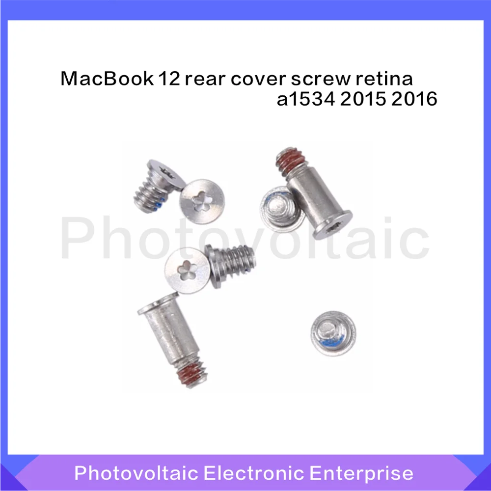 8 шт./компл. Нижняя задняя крышка чехол винты для MacBook 12 &quotRetina A1534 2015 2016 инструмент