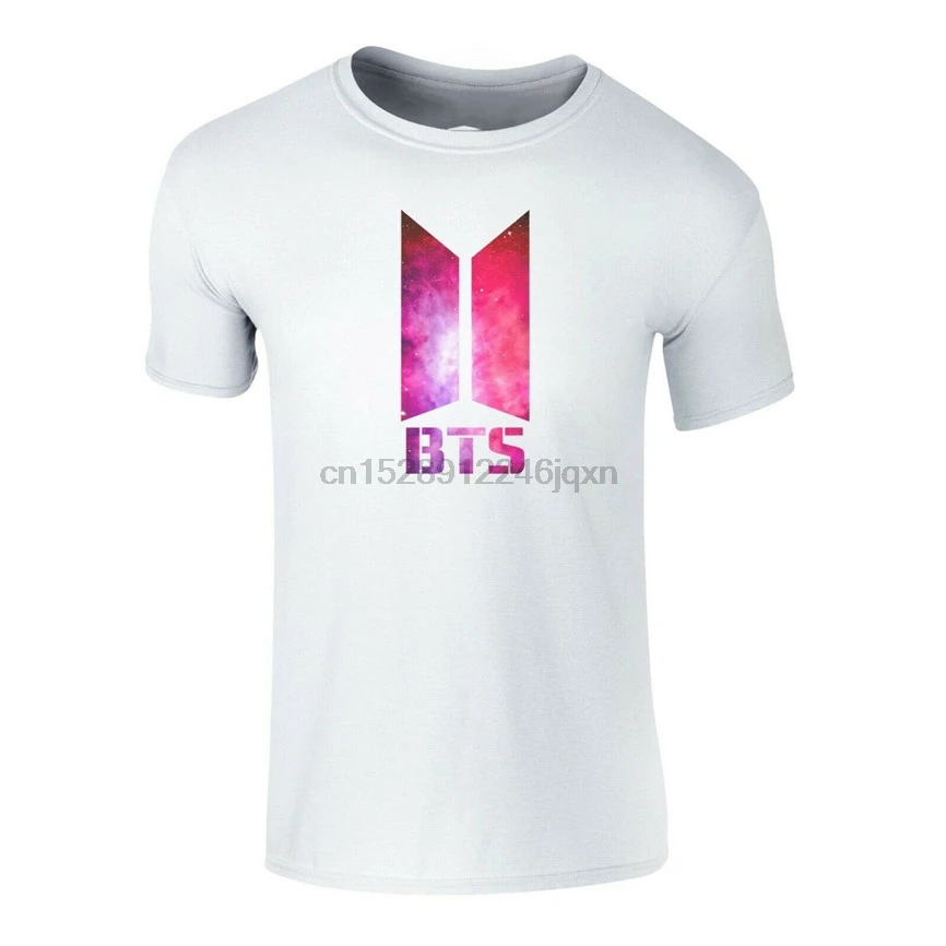 Kpop футболка Bangtan Boys Love Yourself Galaxy Logo Дети Мужчины Женщины Футболка уличная одежда | Отзывы и видеообзор -1005003223464857