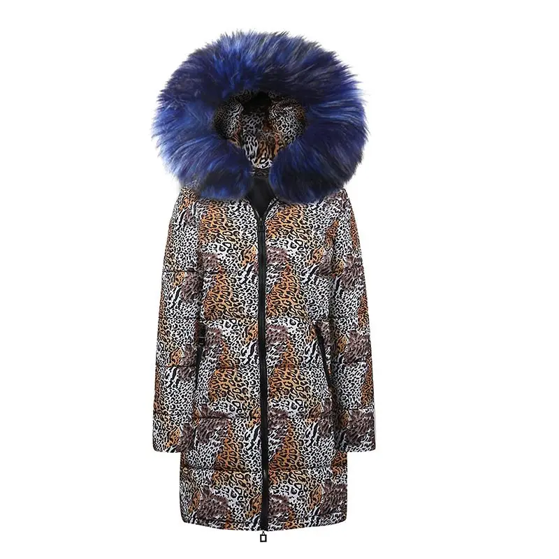 Женская куртка, зимняя, леопардовая, Змеиный узор, пальто размера плюс,, повседневные парки, женские куртки, теплая длинная верхняя одежда, пальто, парка для женщин