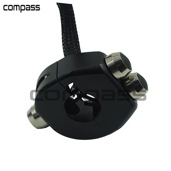 

Universal 7/8" 22mm Aluminum Alloy Motorcycle Switches Handlebar For Horn Headlight Fog Light ON/OFF Start Kill Switch