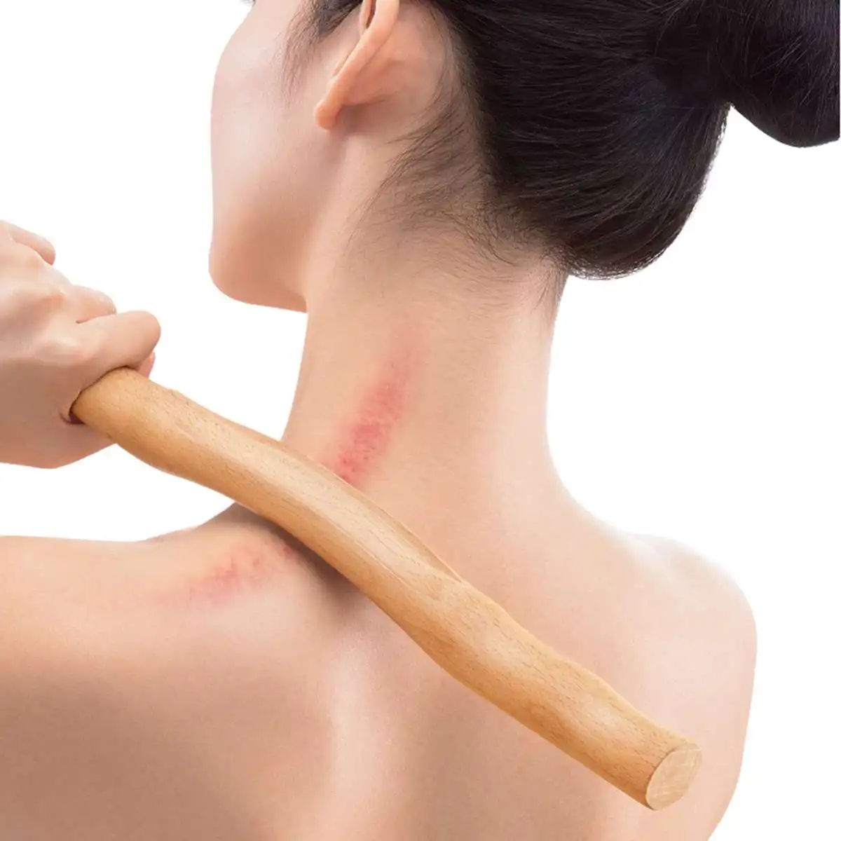 Guasha Stick натуральный скребок для дерева китайский Gua Sha инструменты для рук шеи спины тела Иглоукалывание давление терапия Массаж Уход за телом
