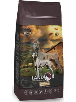 

Landor Adult Dog сухой корм для взрослых собак всех пород, Ягненок и рис, 3 кг.