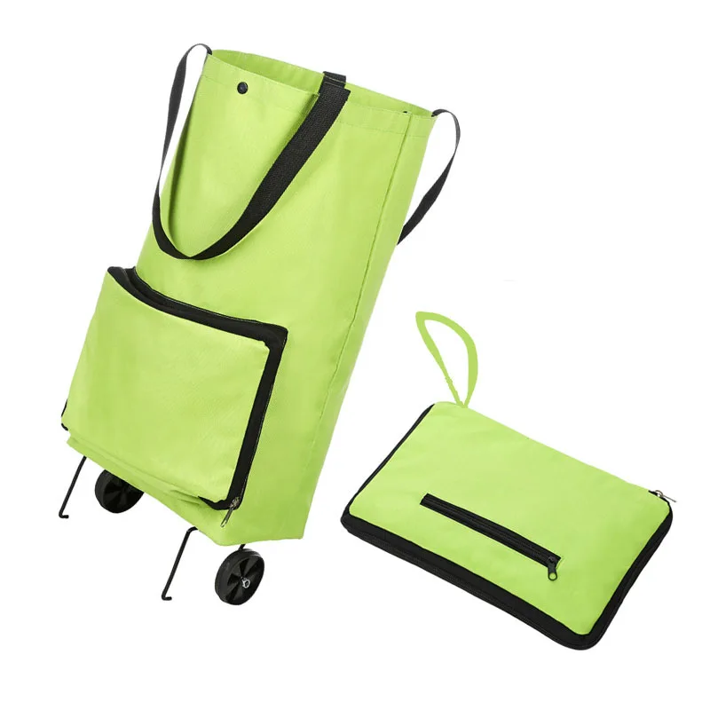 Вместительная сумка для покупок, переносная сумка для супермаркета, складная тележка для покупок, складная многоразовая сумка для хранения продуктов