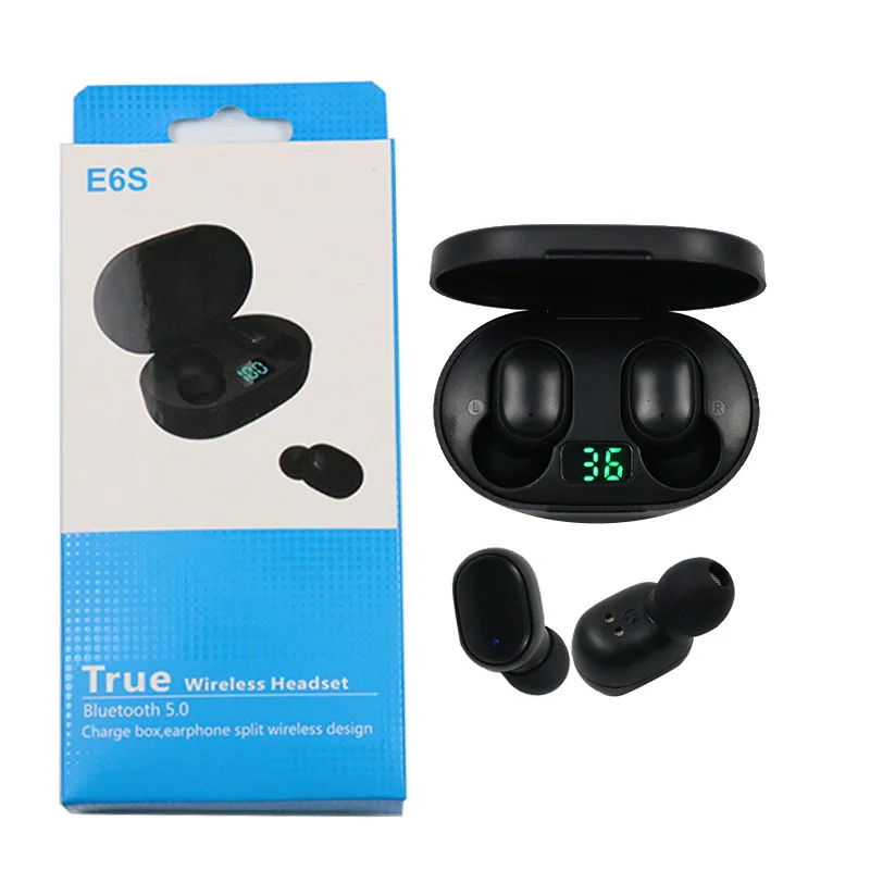 Гарнитура E6S TWS Bluetooth 5 0 беспроводные наушники бизнес стерео мини спортивные
