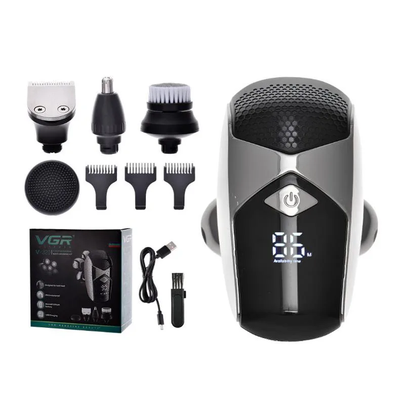 Vgr V320 Electric Shaver 5 In 1 Men's Shaver Razor Nose Hair Trimmer