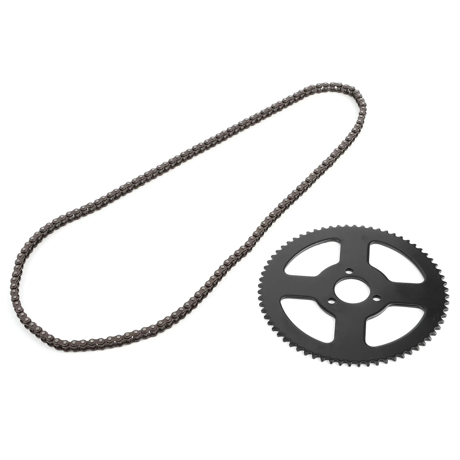 25H Chain 144 Links Sprocket 2 Stroke Shaft Rear Chains for Electric Mini Moto Pocket Bike ATV Quad Accessory |
