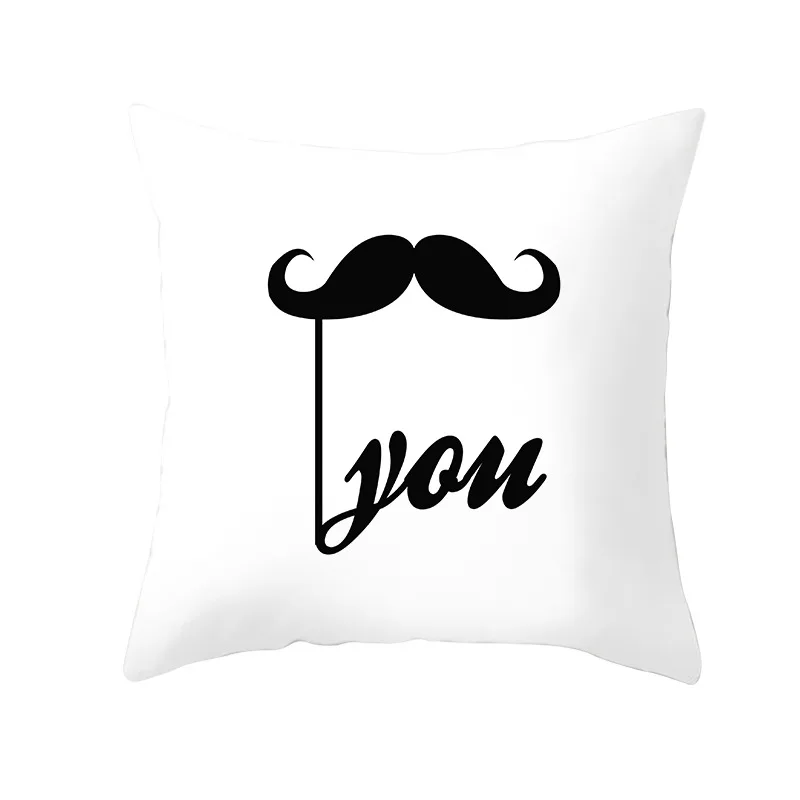 Love Mr Mrs подушка для двоих, наволочки Декор для дома, свадебные украшения, наволочки 45*45 см - Цвет: 3
