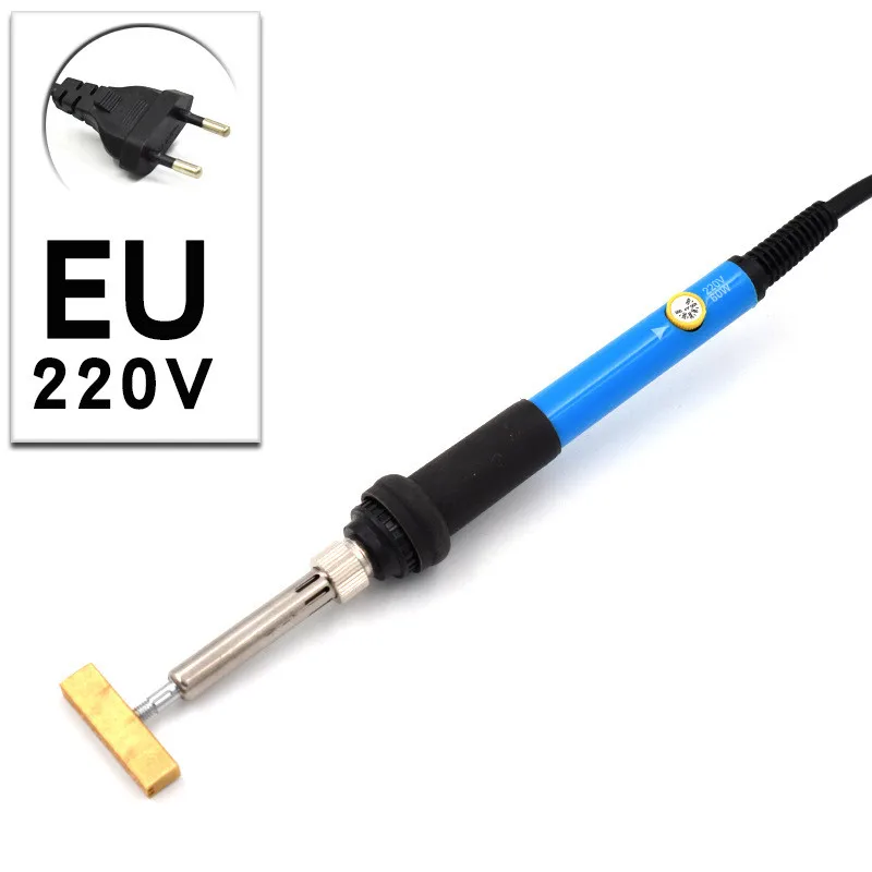 110-220V 60W T-Head Soldering Iron Welding Tool For LCDPixel Repair Ribbon Cable Handle Heat Pencil Welding Repair Tools