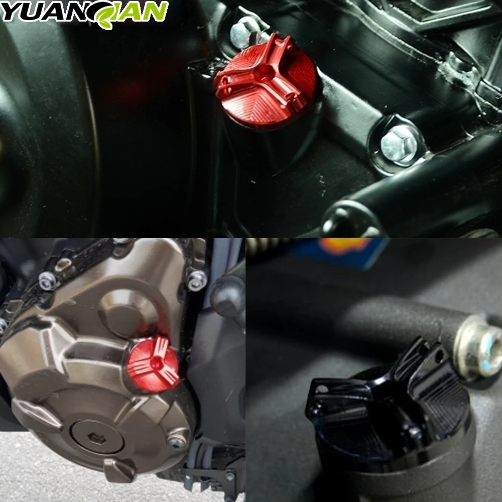 M20 * 2 5 Машинное масло Разъем для Yamaha MT09 Tracer/FJ09 2015 2016 MT09/FZ09 2013 Tmax 500 08 12 T max 530