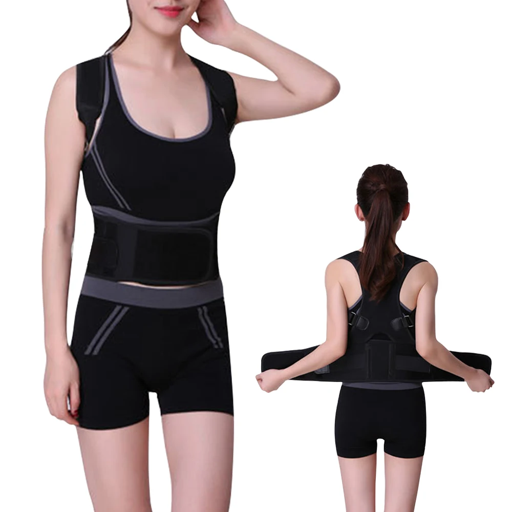 Magnetic Posture Corrector Back Brace Shoulder Support Neck Back Pain Disc Herniation Collarin Cervical Lower Backache Lumbar Co Magnetic Posture Corrector Back Brace Shoulder Support Neck Back Pain Disc Herniation Collarin Cervical Lower Backache Lumbar Co
