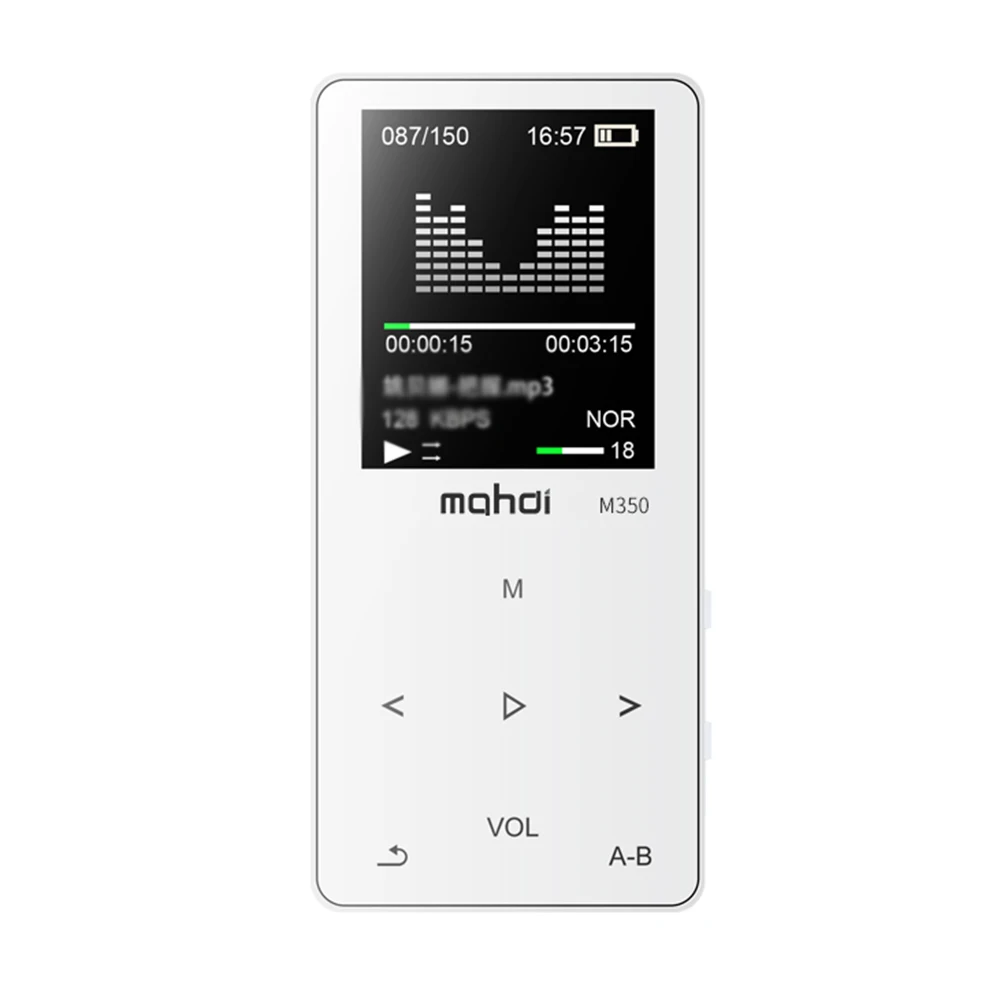 Mahdi M350 MP3-плеер металлический спортивный мини портативный аудио 4G/8G музыкальный плеер