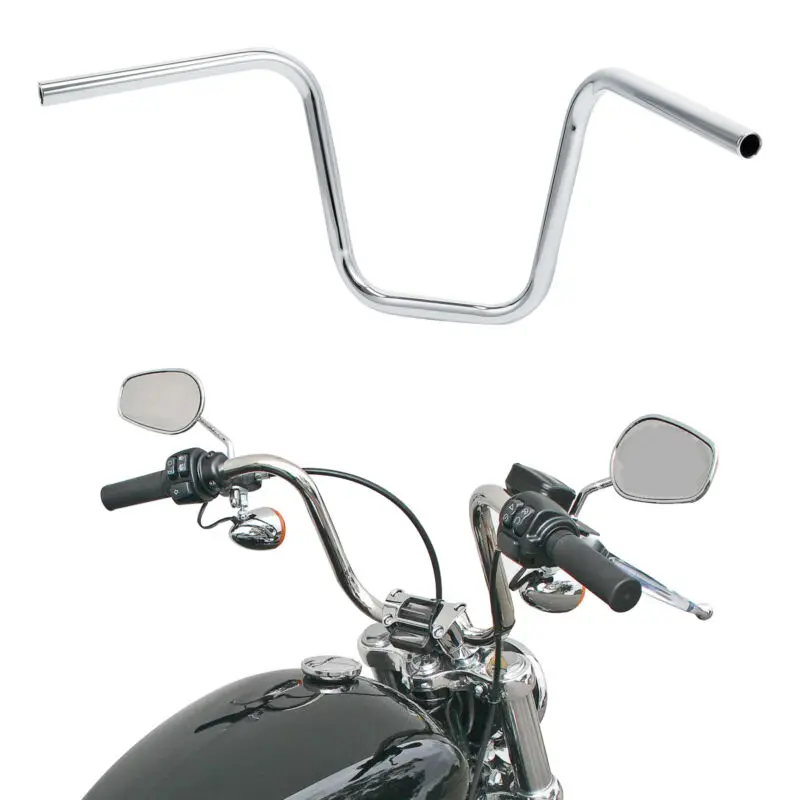 the daily low price 1" Chrome Handlebar Riser Fits Harley Dyna Softail