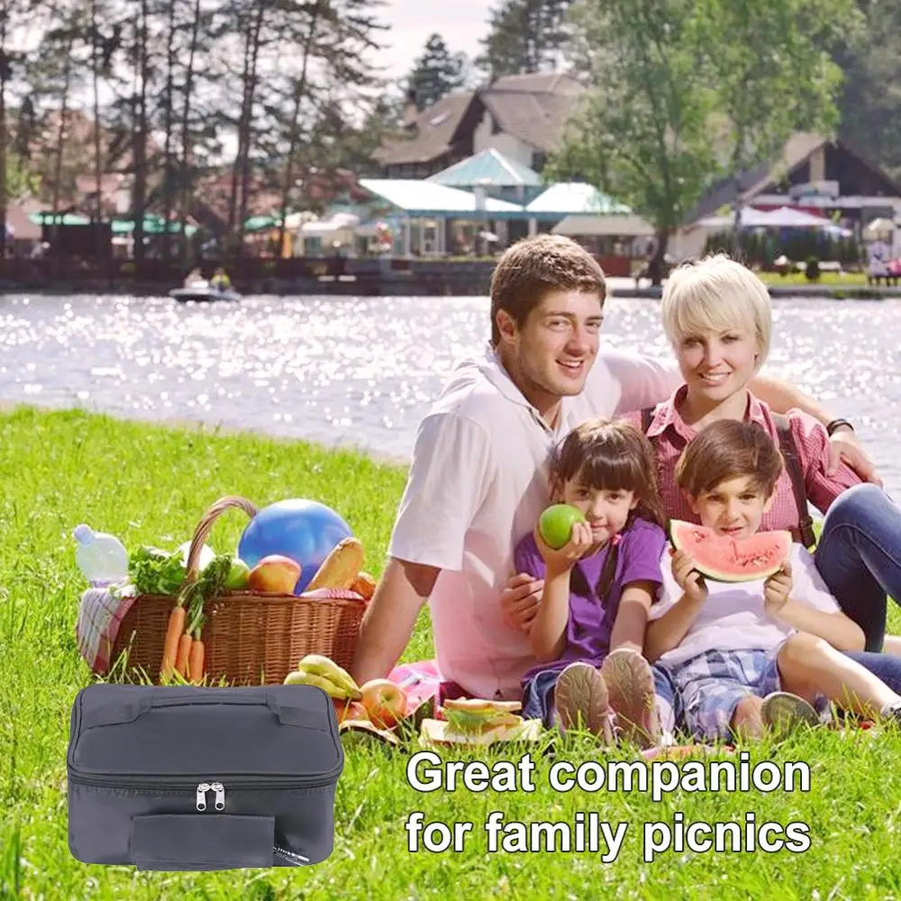 12V Version Car Food Warmer Mini Oven Mini Microwave Self Heating Lunch Box