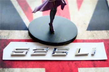 

Emblem Badge Decal Trunk Rear Metal for BMW 5 Series 525i 525Li 528i 528Li Matt Black Chrome Stylish Car Exterior Stickers