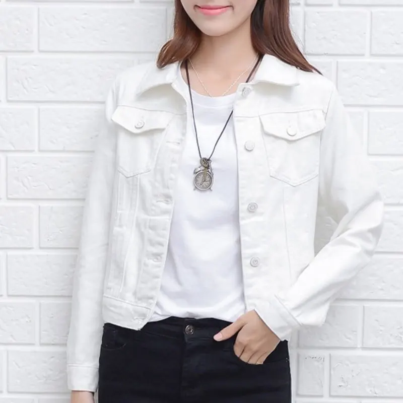 SEMICOUTURE | White Women's Denim Jacket | YOOX