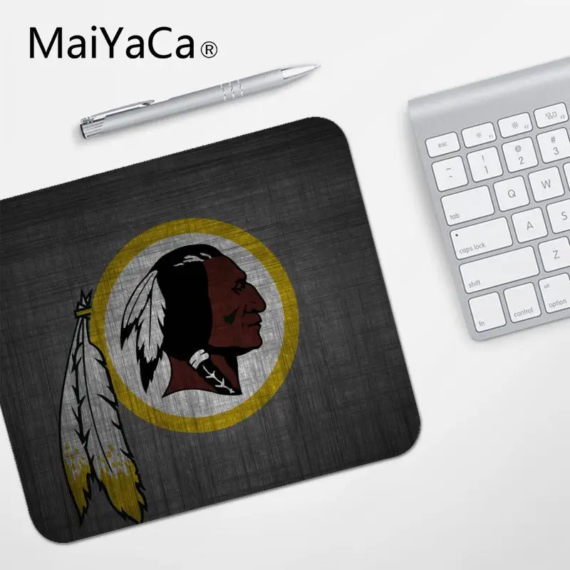No Lock Edge25x29cm MaiYaCa игровой коврик для мыши Вашингтон Редскинз по индивидуальному заказу Ноутбук игровой резиновый коврик для мыши PC компьютер игровой коврик для мыши - Цвет: No Lock Edge25x29cm