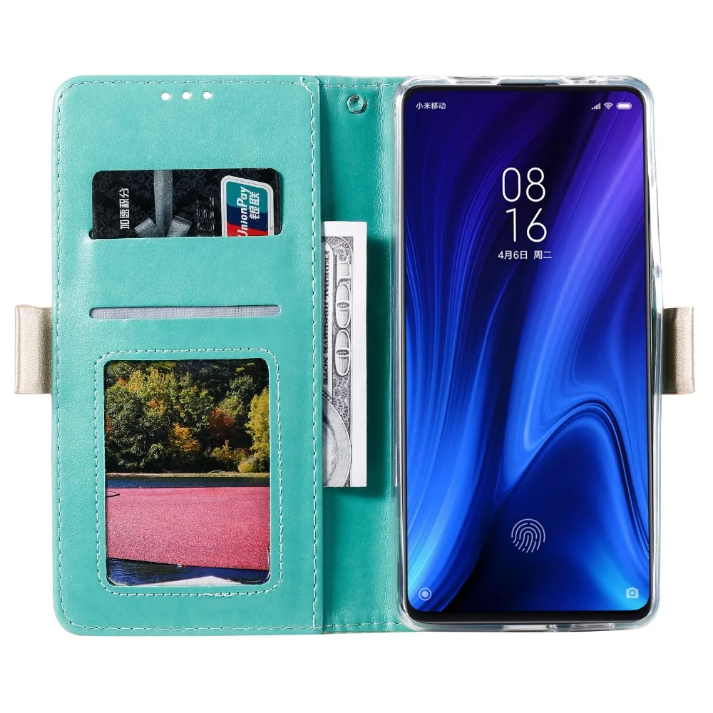 YBHNFOG Ретро флип-чехол для Xiaomi Redmi K20 Pro Redmi Note 7 полиуретановый, Силиконовый Модный чехол-кошелек с подставкой для Redmi 7A